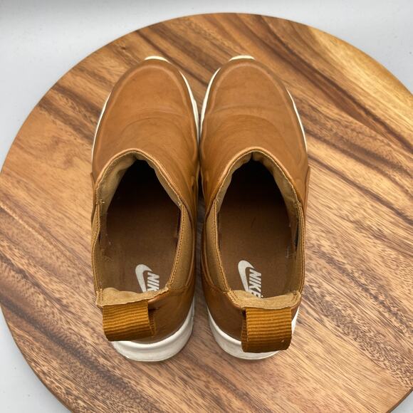 Nike Air Max Thea Mid Shoes Womens 7.5 Brown Leather Comfort Walking Gym Sneaker - Picture 5 of 8